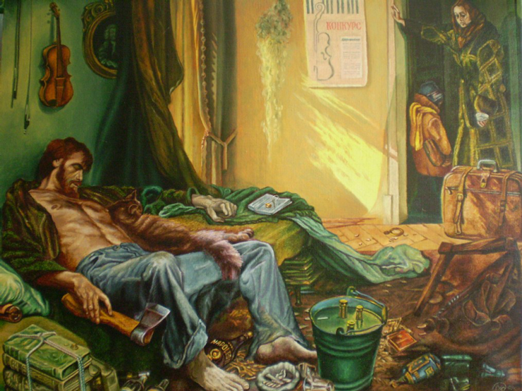 
Геннадий Добров "прощальный взгляд", 1982 год.
