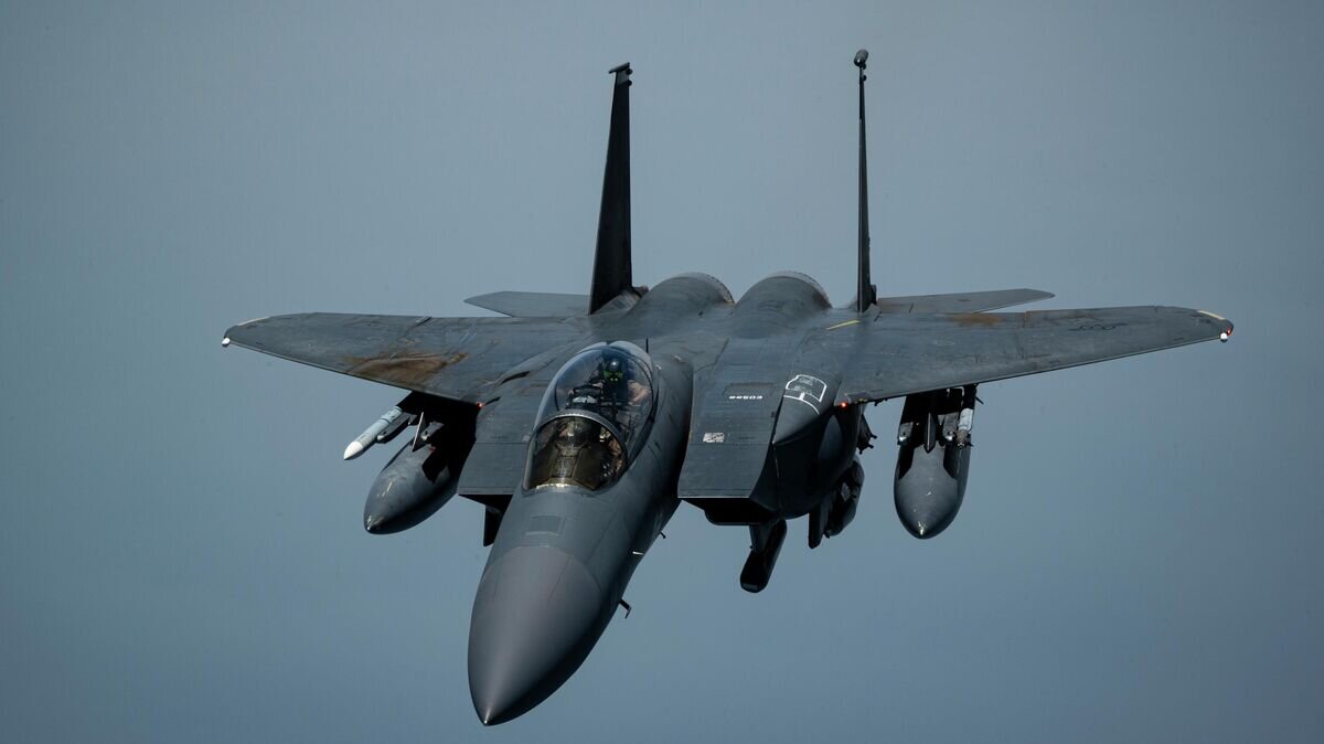    Истребитель F-15E Strike Eagle ВВС США© Фото : U.S. Air Force / Staff Sgt. Christian Sullivan