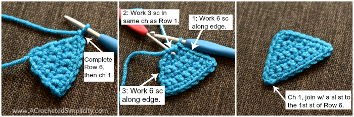 Обвязка треугольника