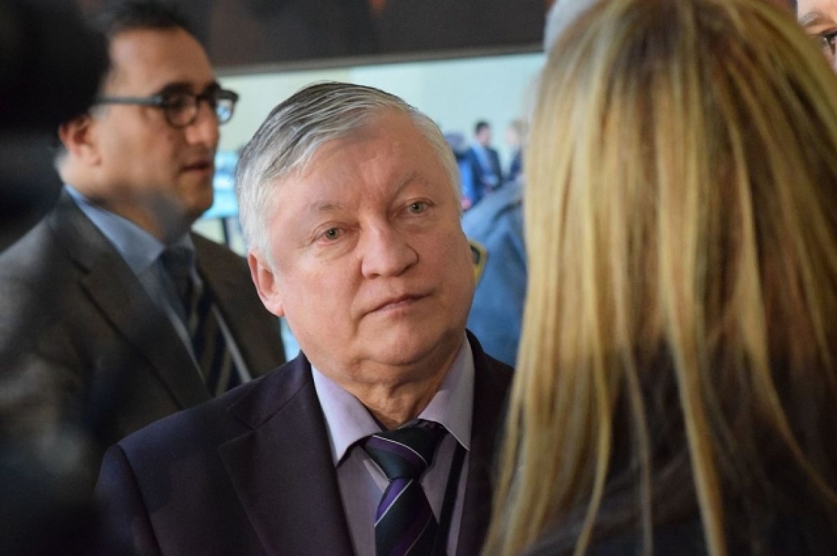    Супруга Карпова рассказала о планах шахматиста на выписку из больницы