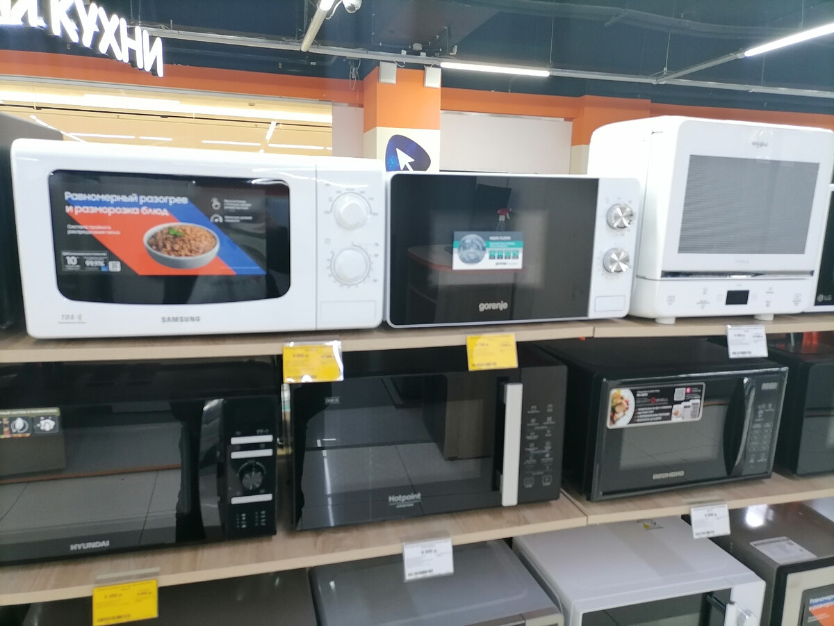 Свч с разных производственных площадок, в том числе и с площадки Midea  