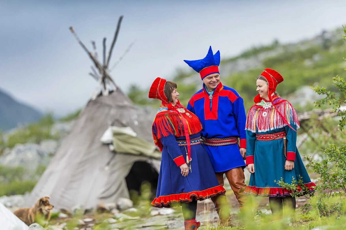 Саамские костюмы картинки