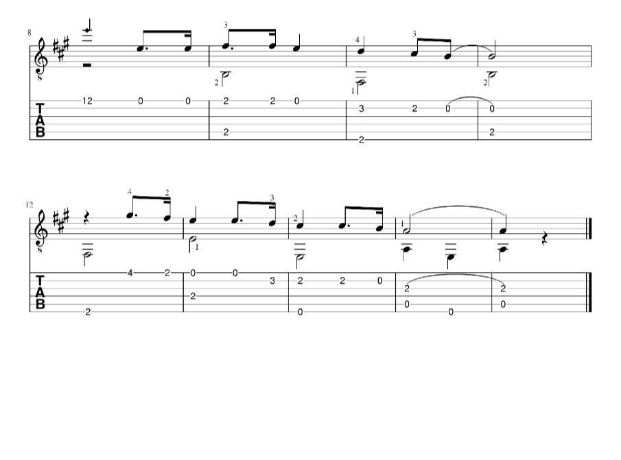 Let it snow! Ноты и табы для гитары