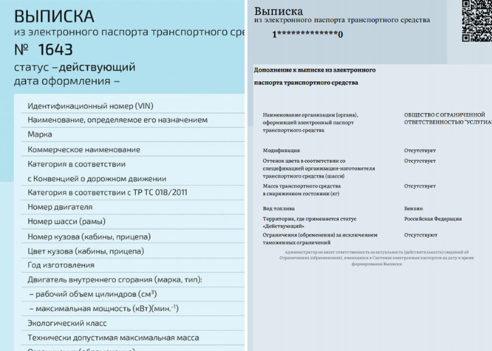 Как выглядит электронный птс на автомобиль 2025 марка машины и ее масса без нагрузки (96) фото