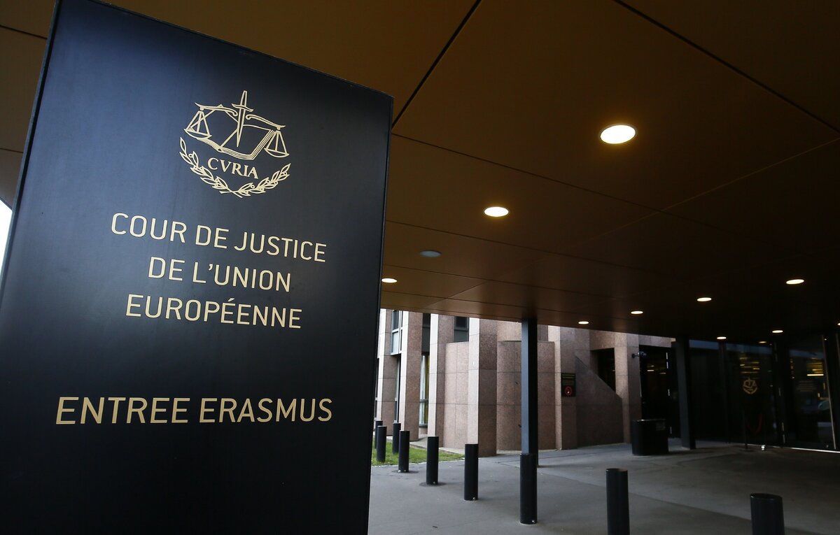    Здание Европейского суда юстиции в Люксембурге  EPA-EFE/JULIEN WARNAND
