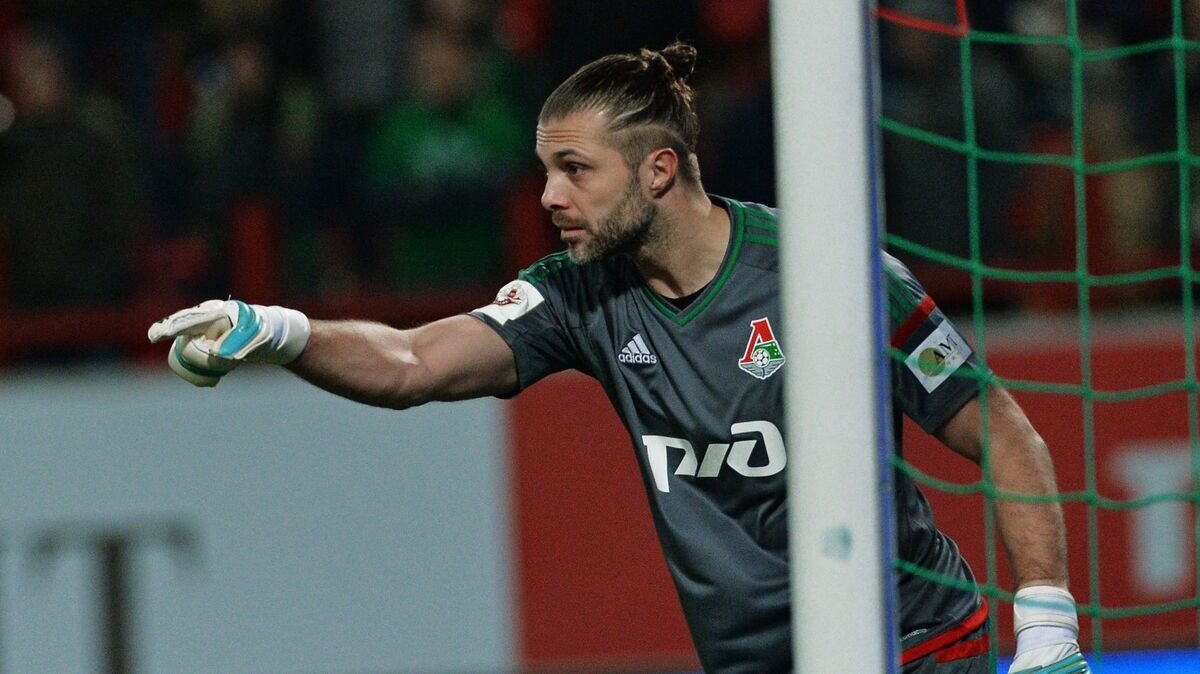    Вратарь "Локомотива" Илья Абаев© РИА Новости / Алексей Куденко