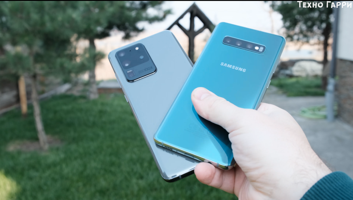 Samsung Galaxy S20 Ultra ПРОТИВ Galaxy S10+! Сравнение скорости работы и  камер | Техно Гарри | Дзен