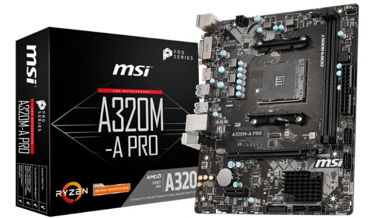 Материнская плата MSI A320M-A PRO