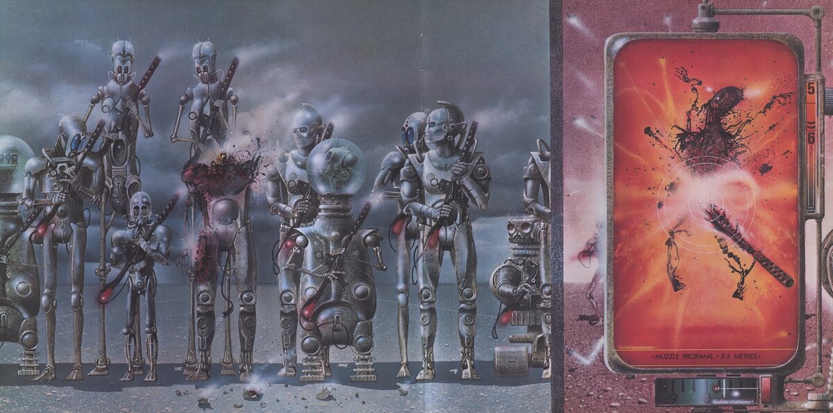 Jim Burns - Robot Reception Guard