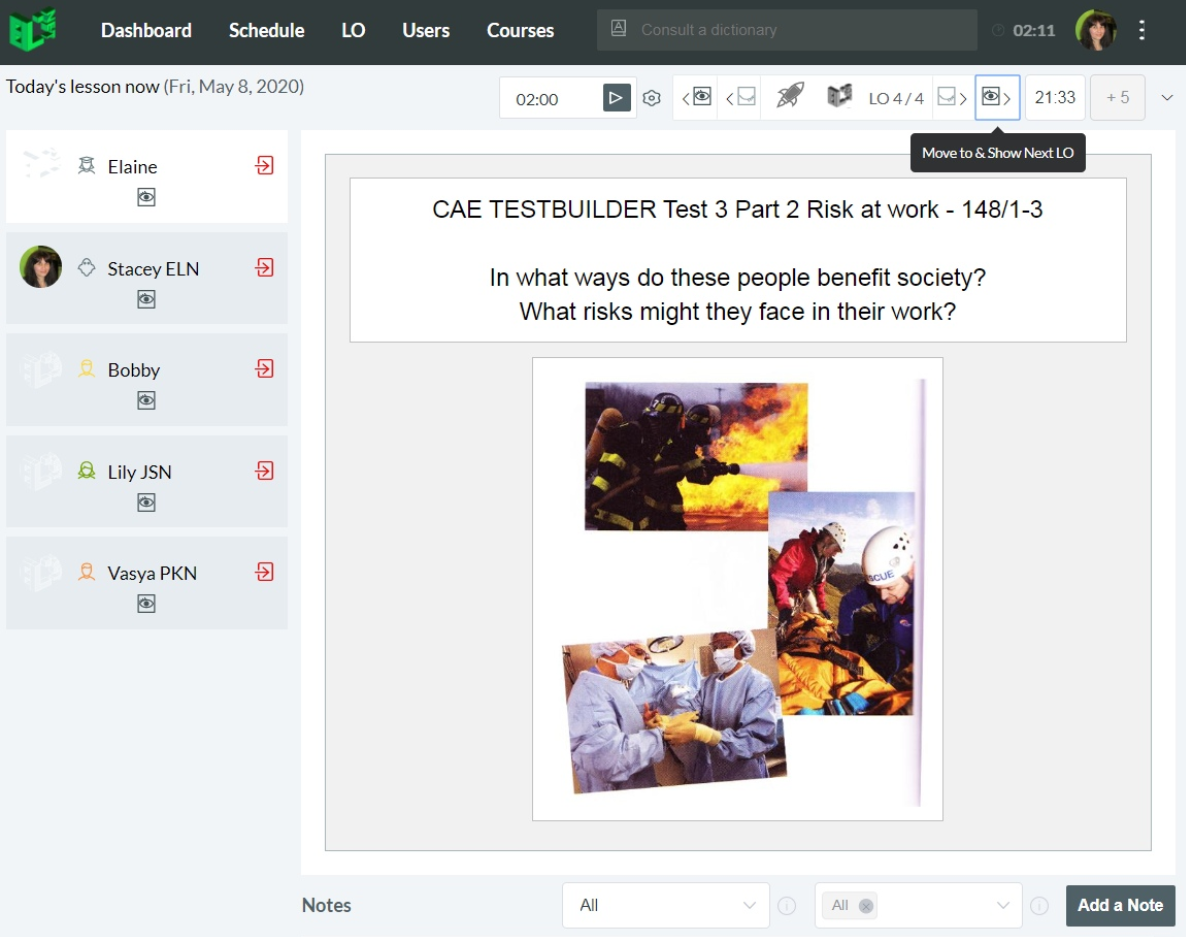 Также много заданий из сбрников тестов по подготовке к FCE, CAE и CPE. 