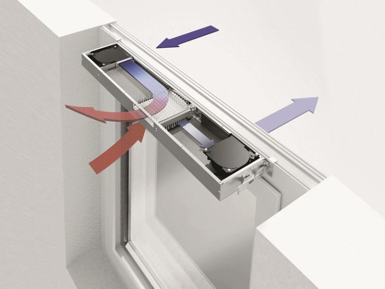 Микропроветривание и вентиляция для пластиковых окон ПВХ – купить в Санкт-Петербурге