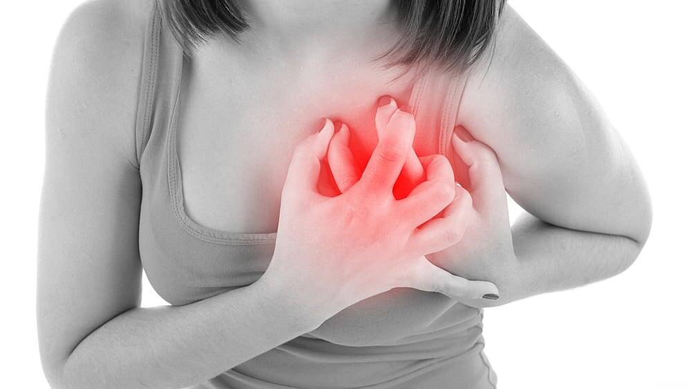 Боль при грудном остеохондрозе
