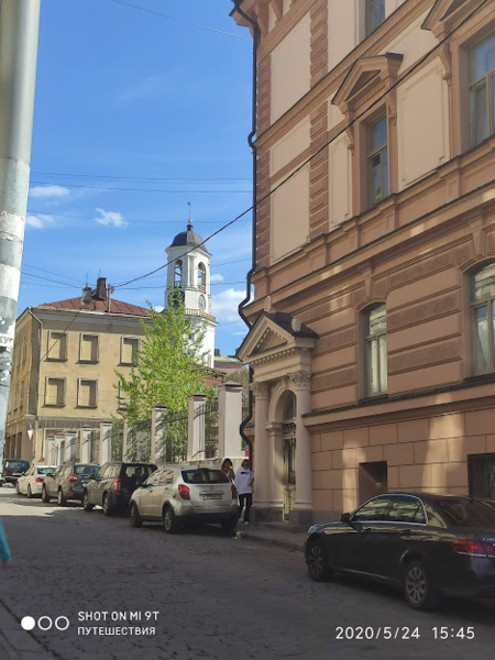 Выборг.Часовая башня. Фото автора 2020 год
