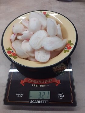 мой редис, готов жариться