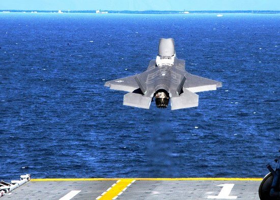 Вертикальный взлет F-35B
