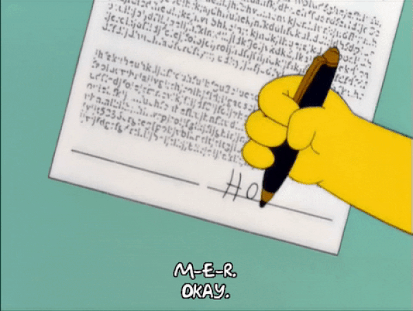 Signing Homer Simpson GIF by simpsonsworld.com