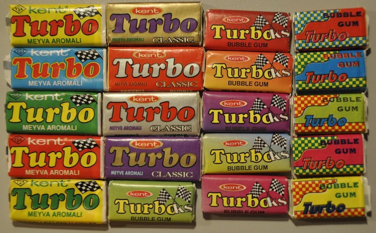 Жвачка Turbo