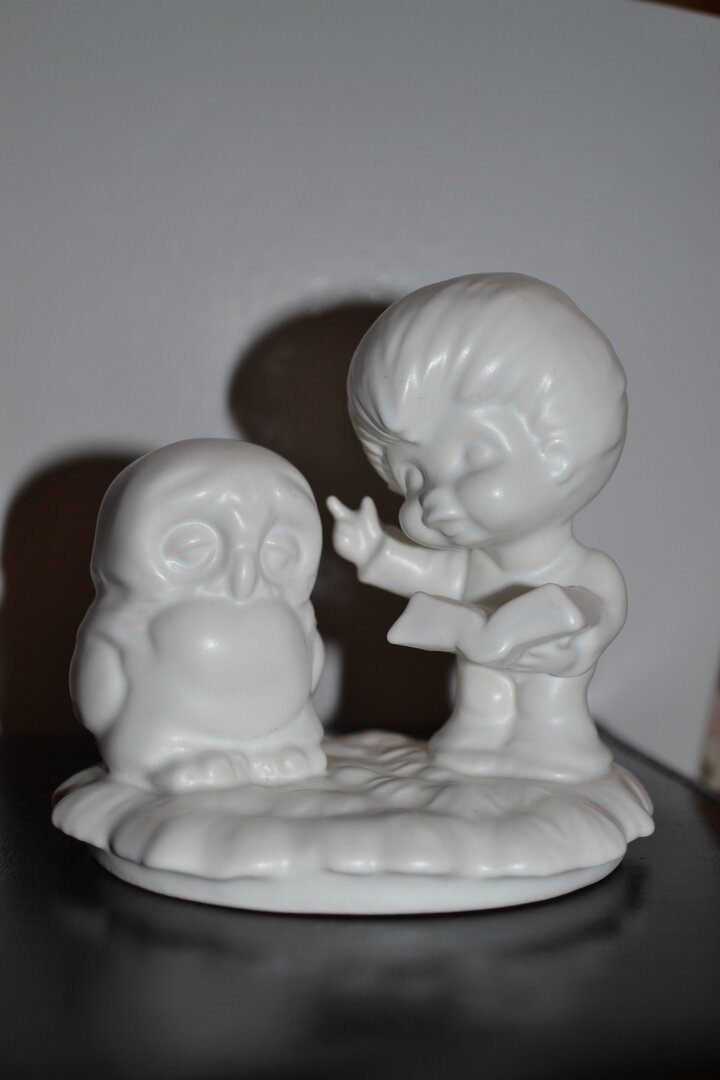 Малыш и сова. Goebel, Германия