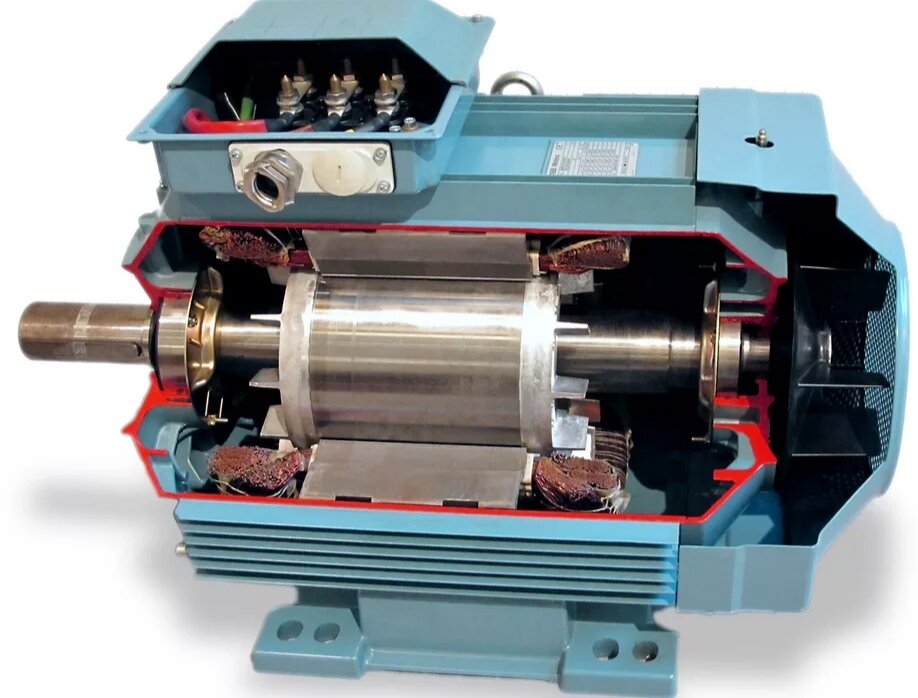 Двигатель переменного тока. 