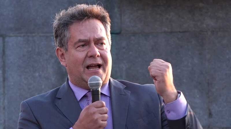 Платошкин Николай на митинге