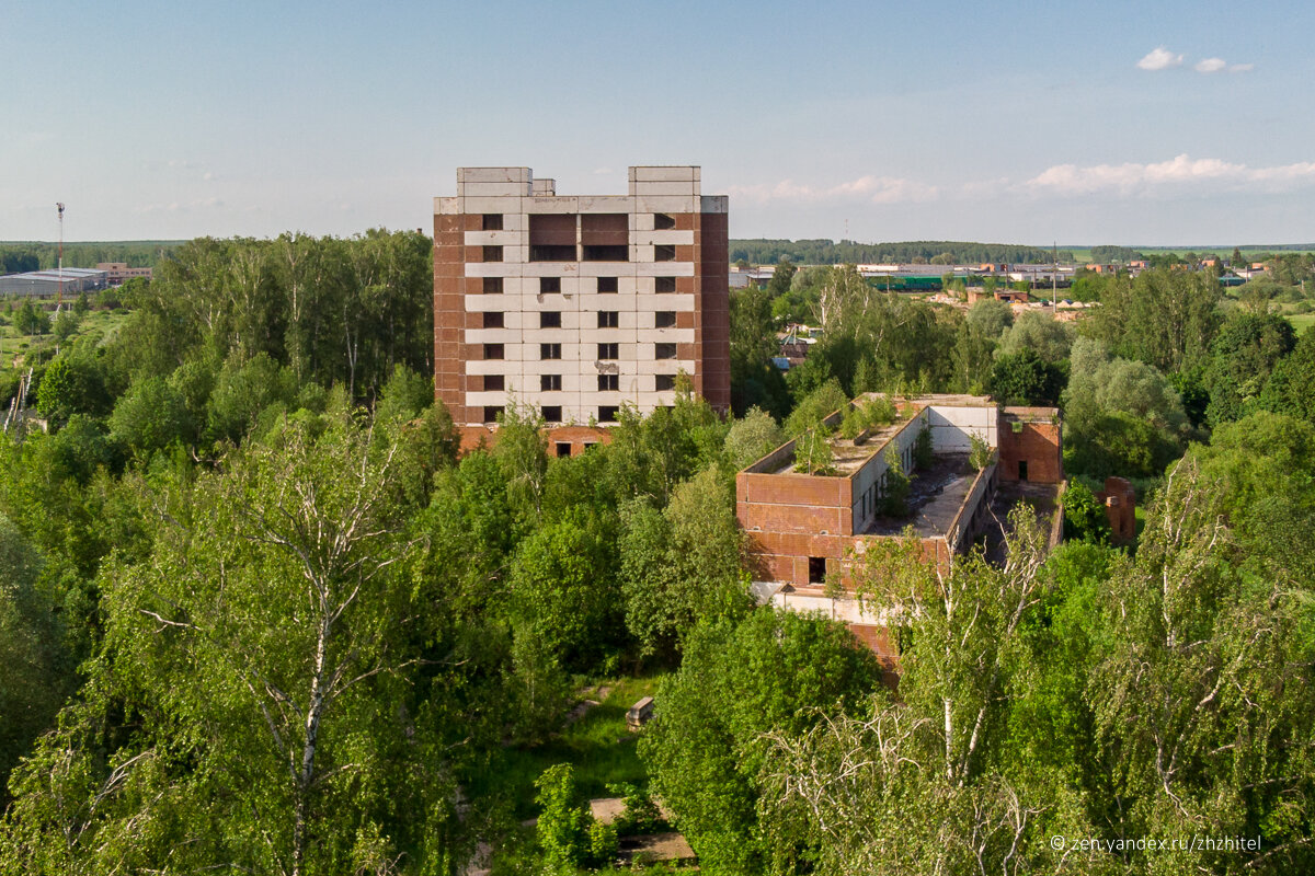 Заброшенная больница в Малино