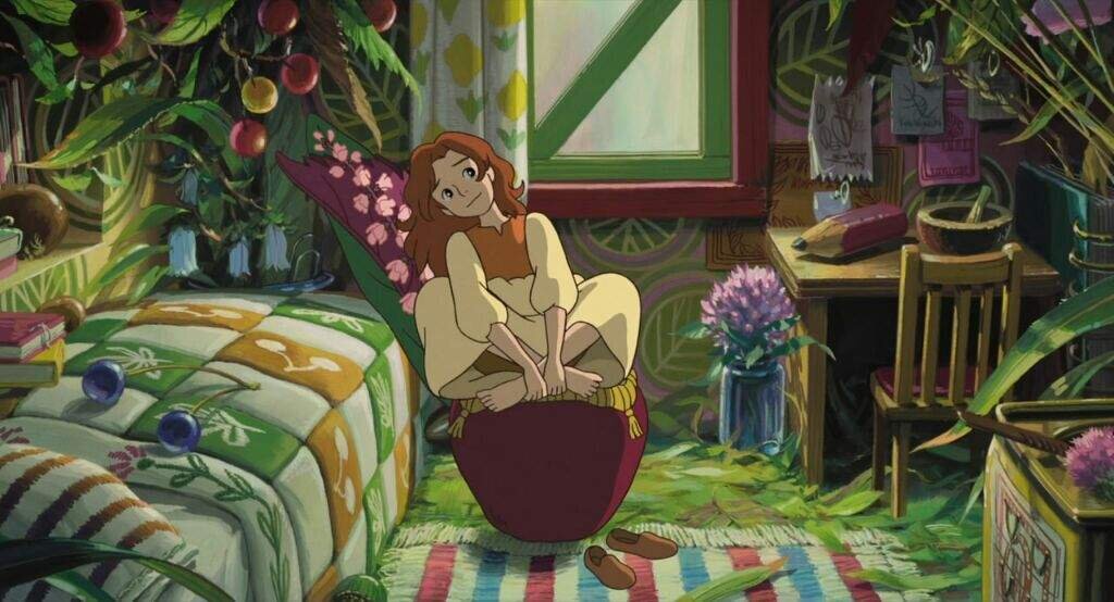 Аниме - Karigurashi no Arrietty 