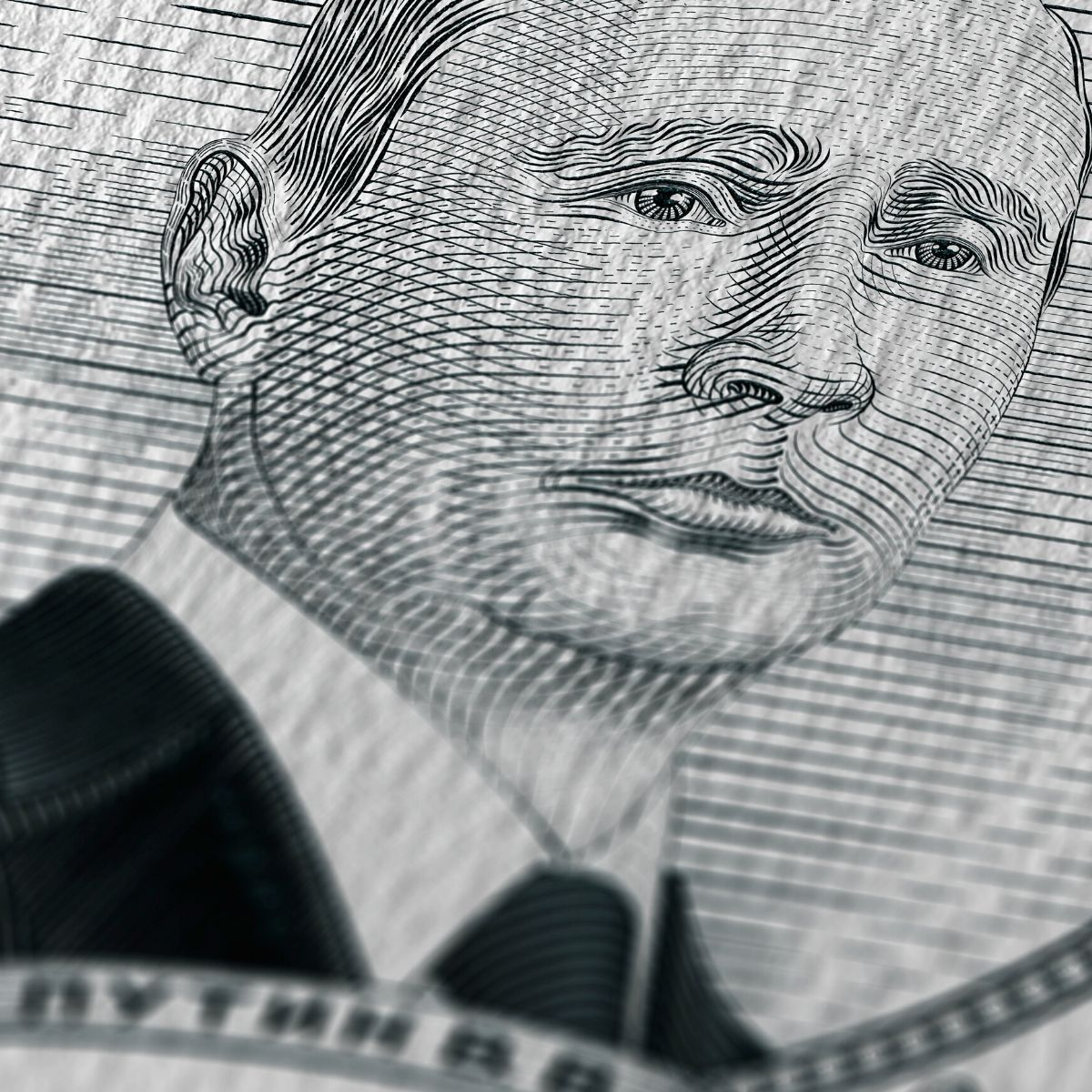 Это, вероятно, будет напечатано на новых купюрах номиналом в 10 000 рублей (а может и 50 000) после очередной девальвации