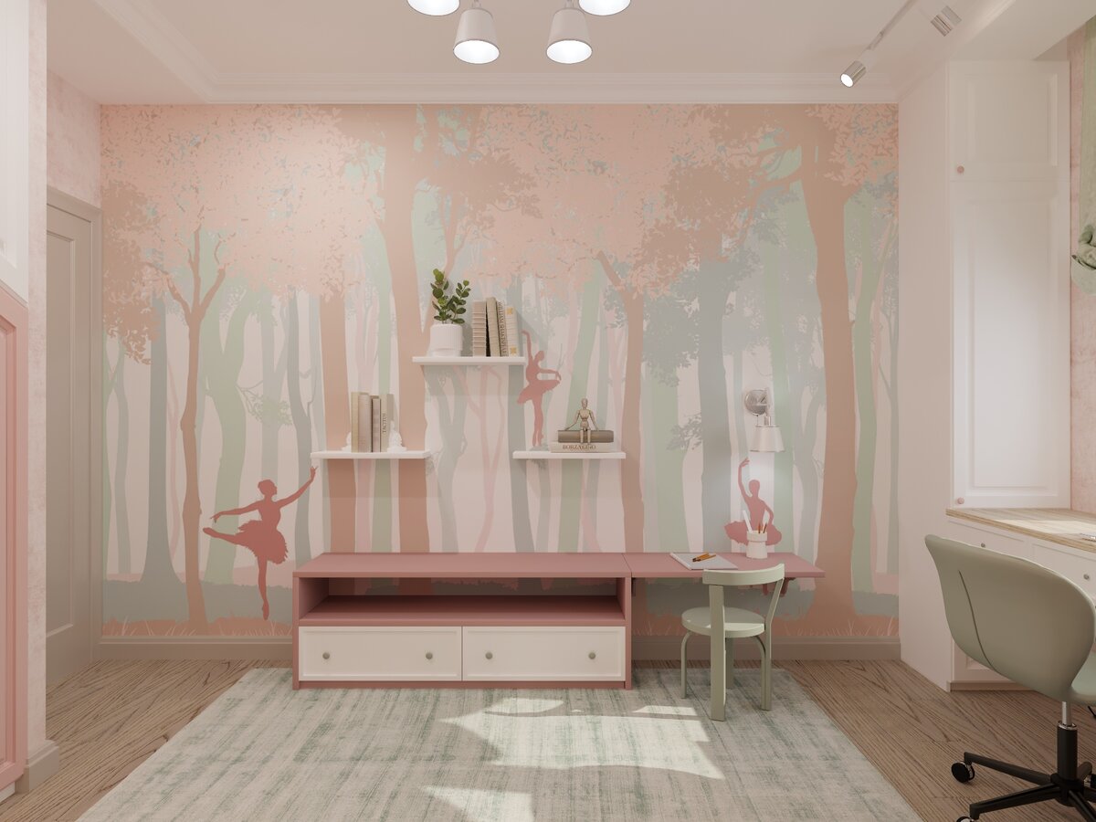 Моющиеся обои Alltowall — бесплатно изменим масштаб и расположение рисунка