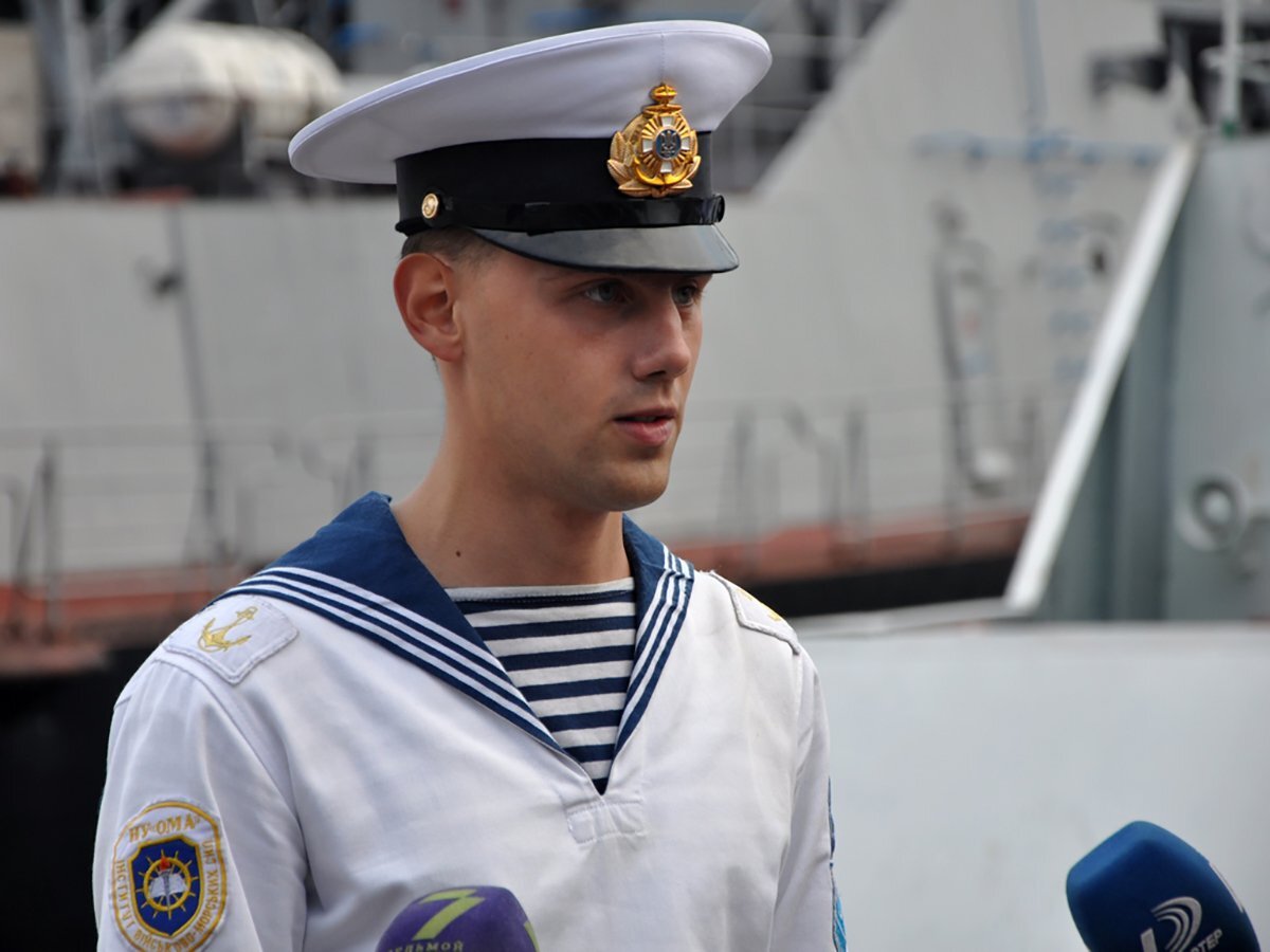 Офицеры ВМС Украины