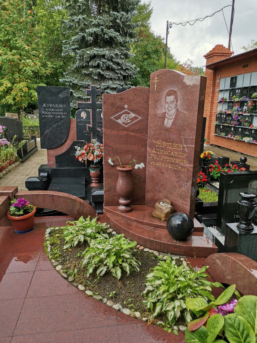 Новодевичье и Троекуровское кладбище
