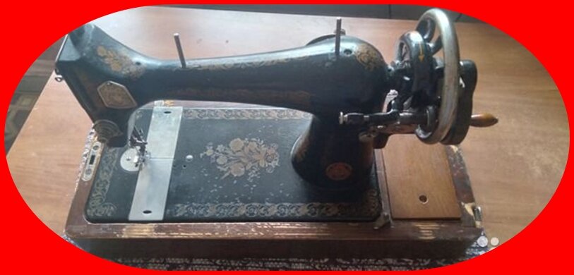 Швейная машина ПМЗ с ручным приводом прямострочная