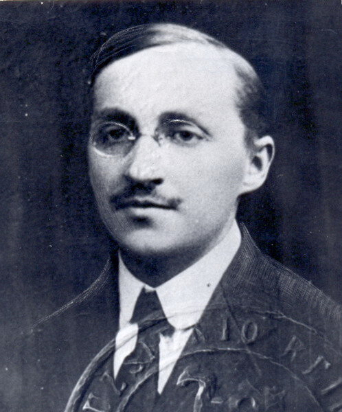 Клавдий Дуж-Душевский, снимок из паспорта БНР. 