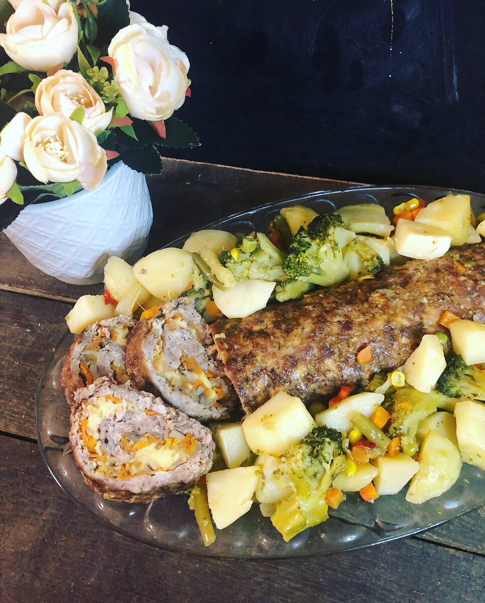 Готовый рулет