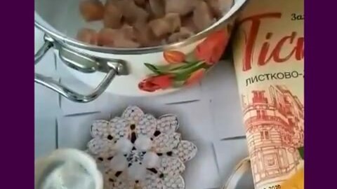 Рогалики с фаршем: рецепт вкусной выпечки из слоеного теста