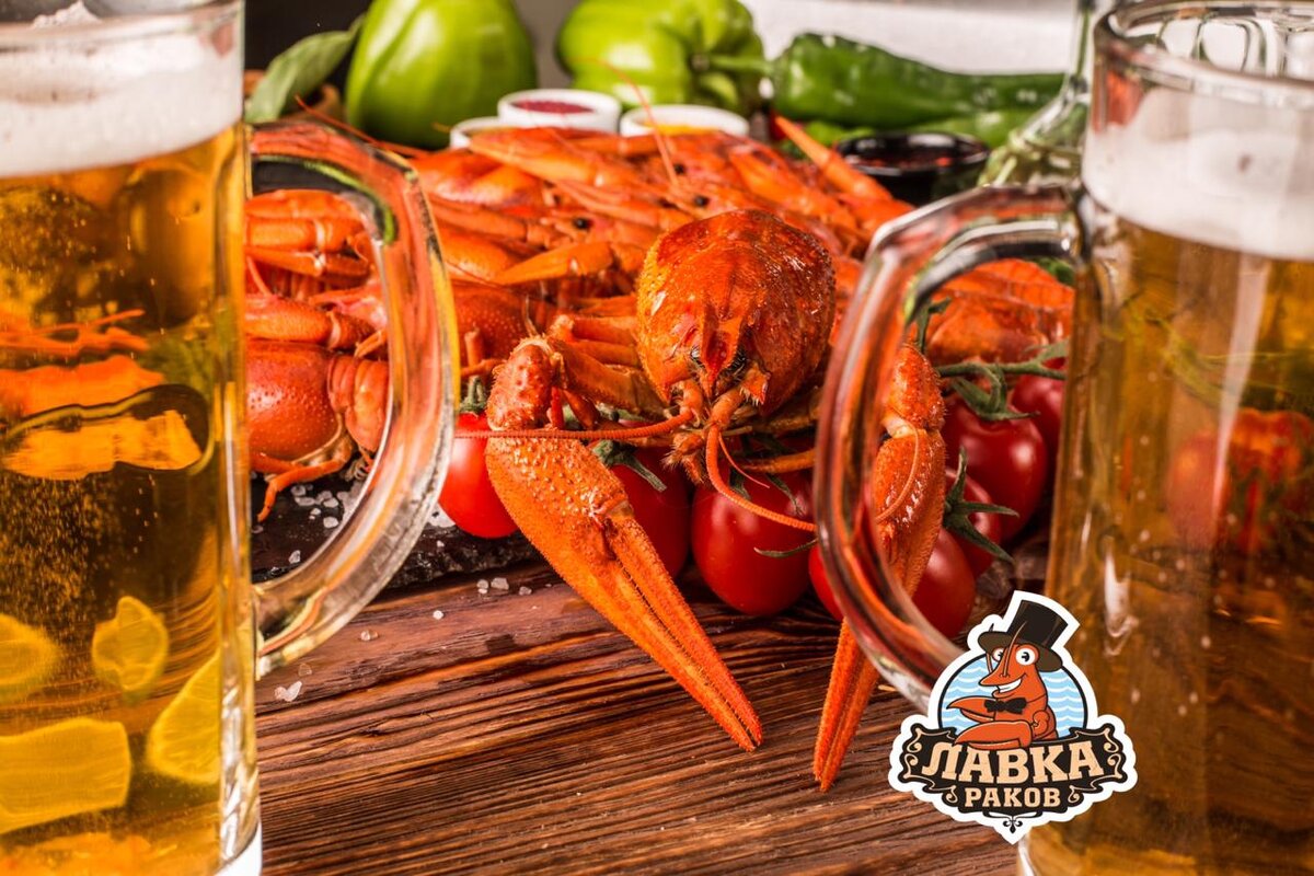 Вареные раки