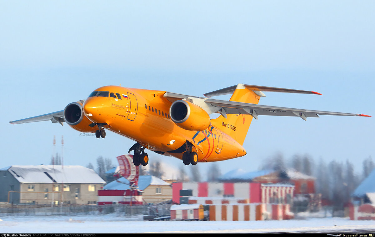 Ан-148 Саратовские авиалинии