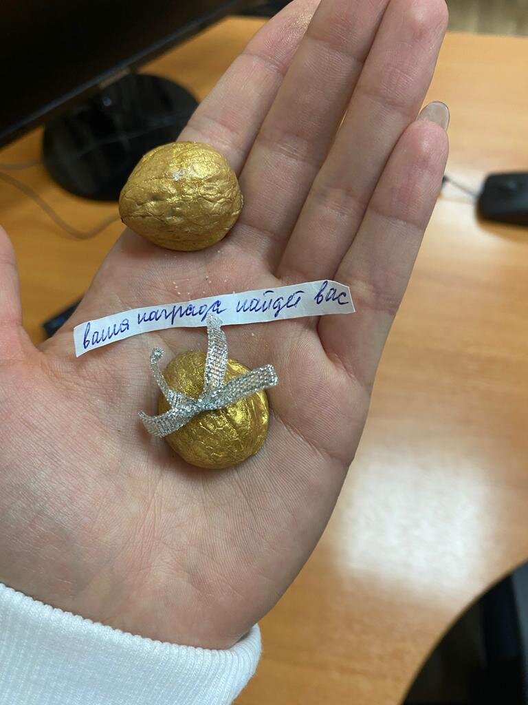 Можно записки красиво оформить - как это сделала Ксюша 