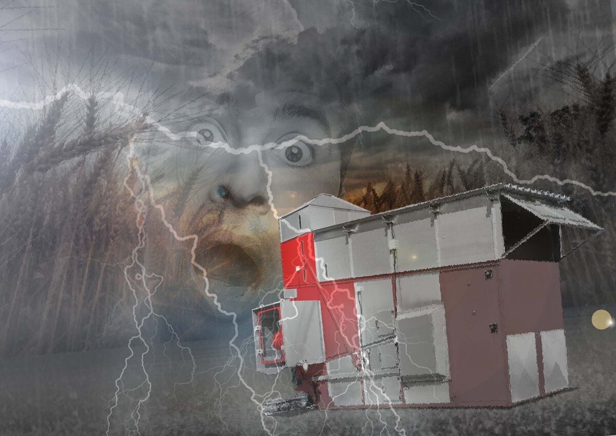 Никогда не видел такой грозы!