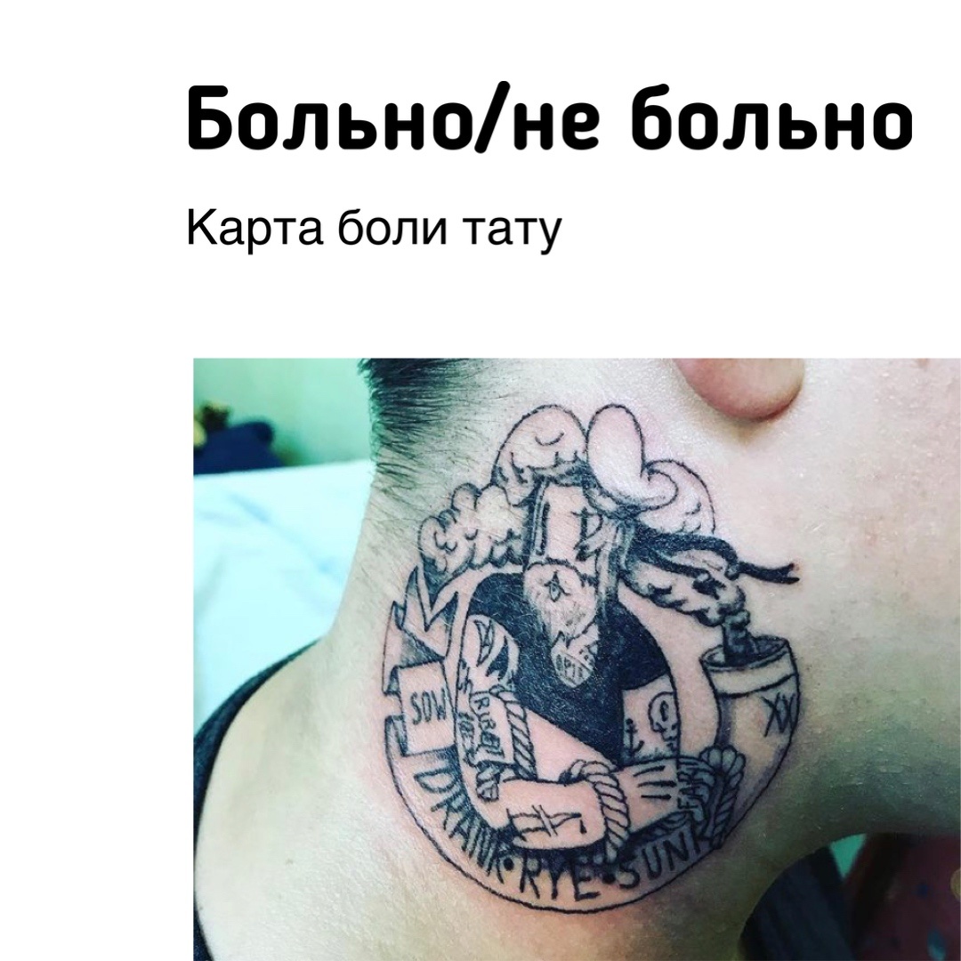 Работа была сделана с применением анестетика