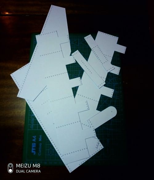 Лекала из картона