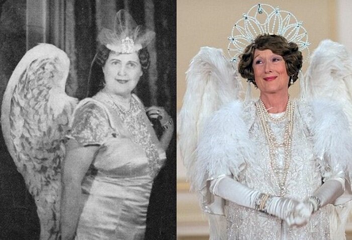 Справа на лево: реальная Флоренс и актрисса Мерил Стрип.