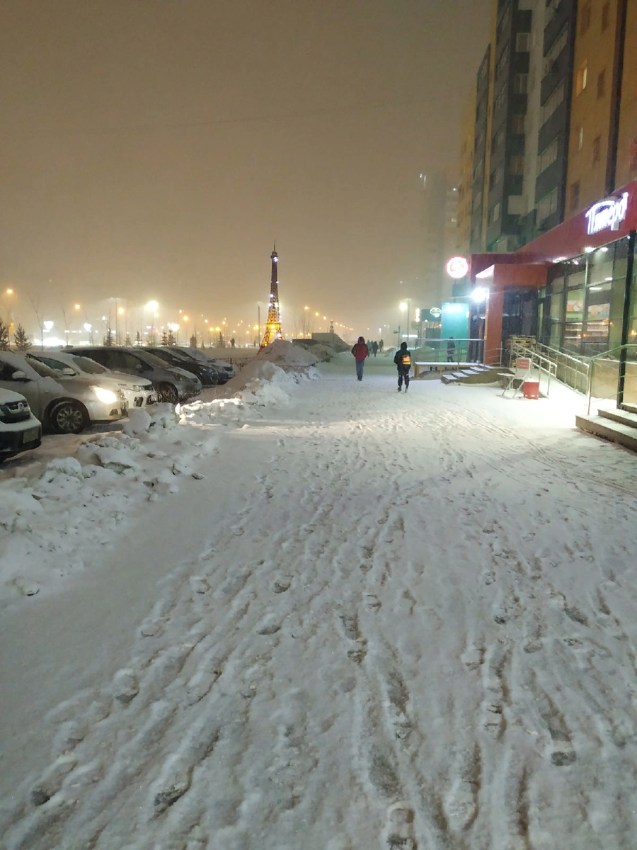 Обыкновенная снежная уральская зима