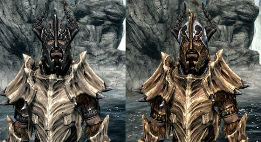 Пример ретекстура брони. Взято из открытых источников сети Интернет. 