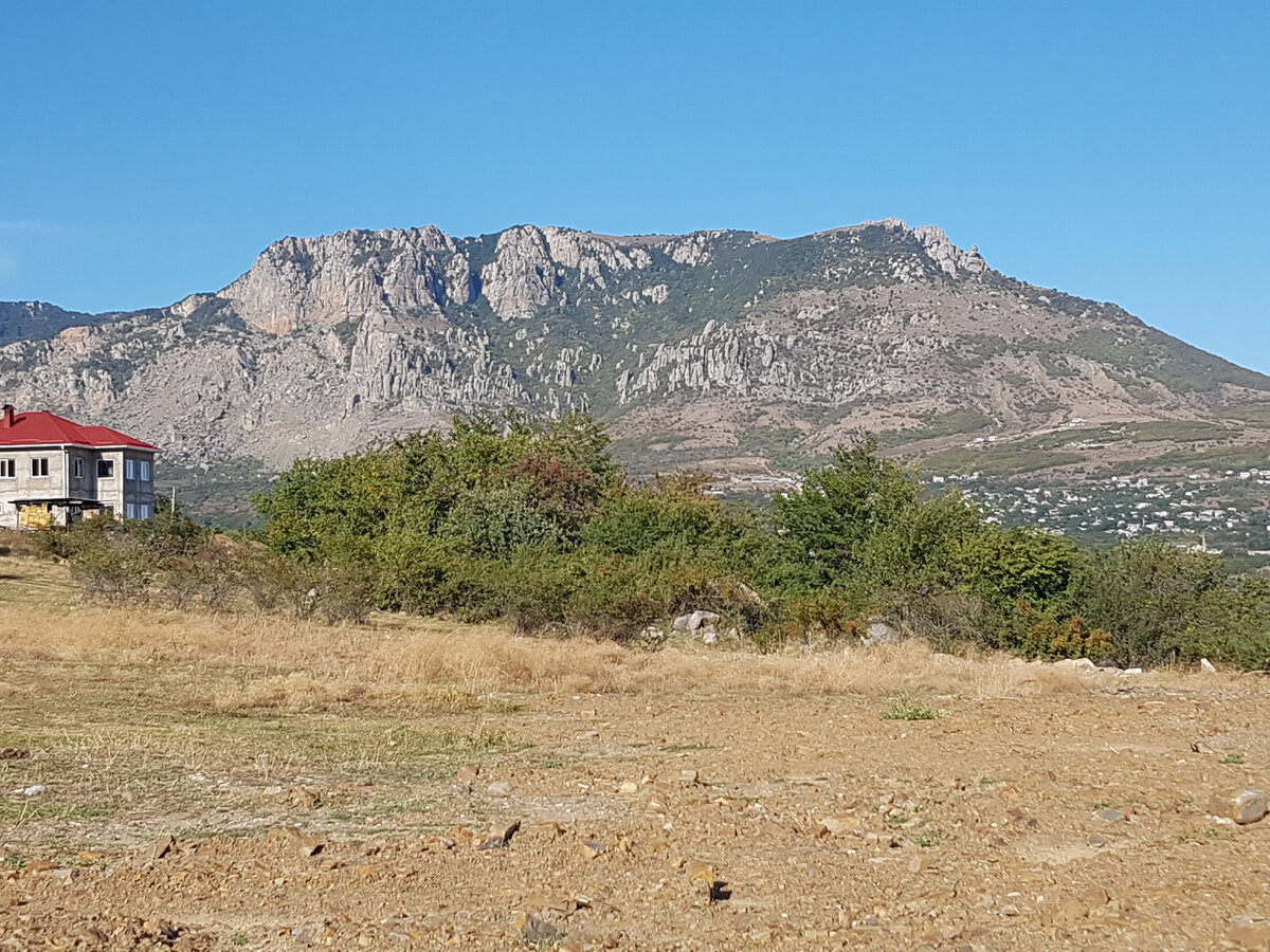 Горный массив Демерджи-яйла.