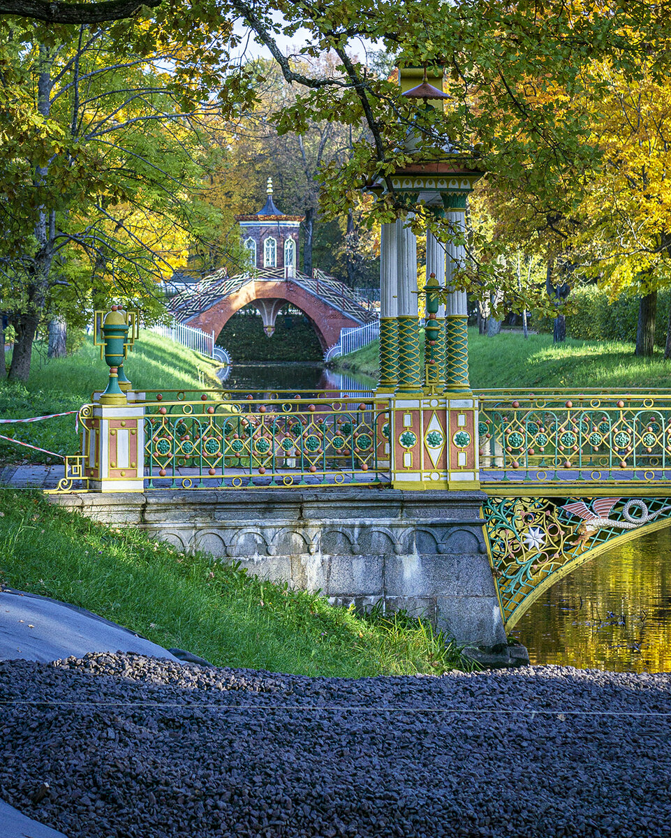 елагин мост в санкт петербурге