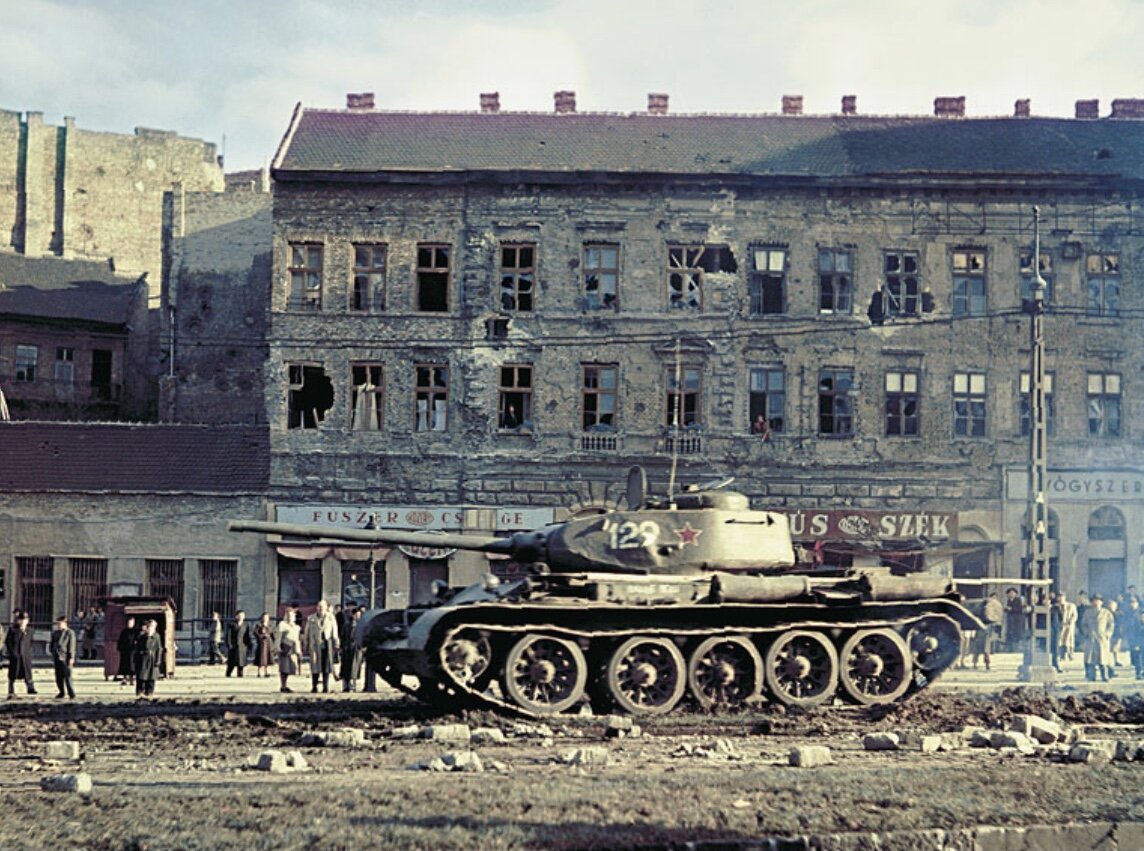 Т-44 Будапешт 1956