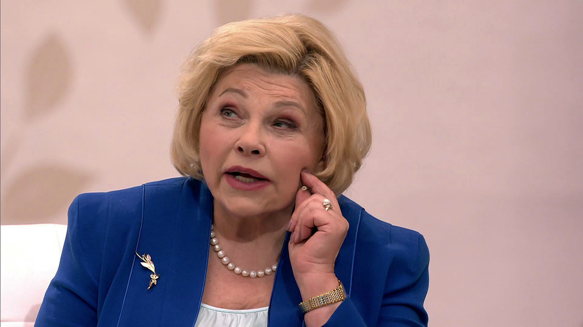 Елена Григорьевна Драпенко, Первый заместитель председателя комитета по культуре. Заслуженная артистка РСФСР (1980), снялась более чем в 60 фильмах.                          Фото с сайта: https://clck.ru/YeJNg