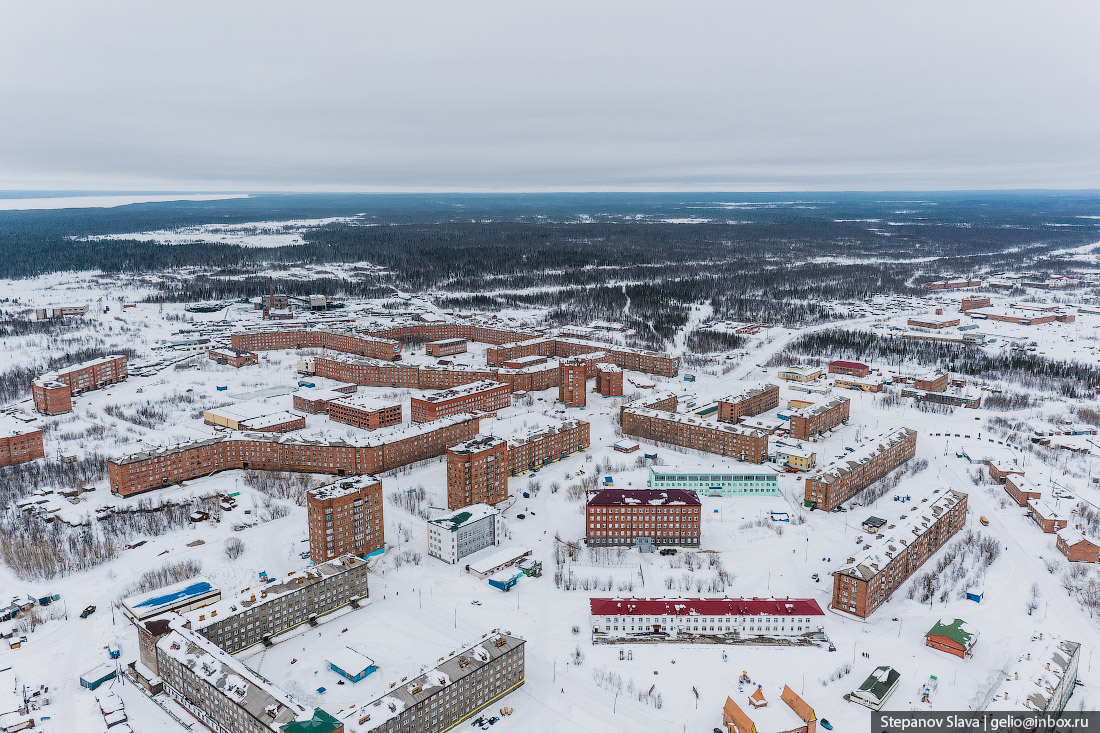 Города расположенные в вечной мерзлоте