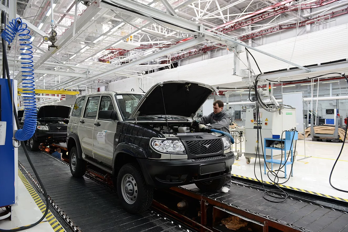 Ульяновский автомобильный завод УАЗ. Ульяновский автомобильный завод, Ульяновск.