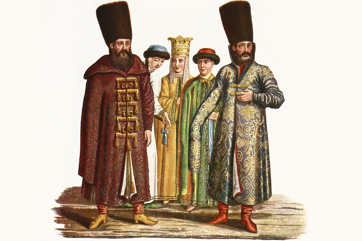 Допетровская одежда